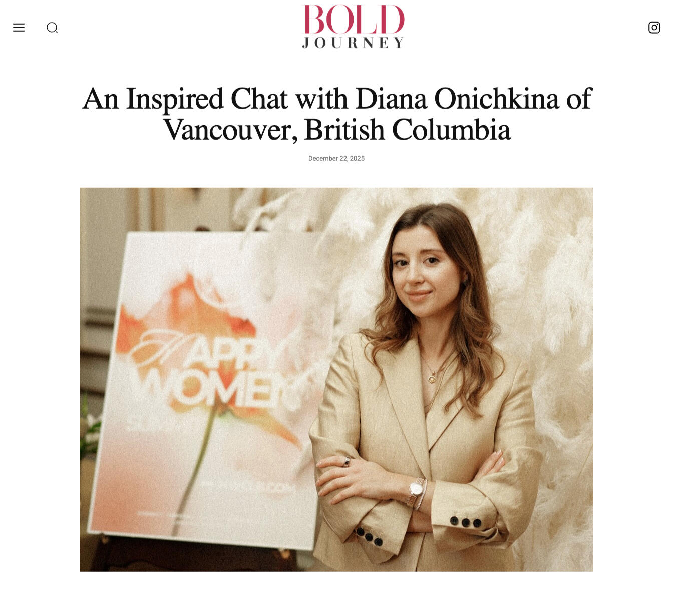 Diana Onichkina Diana is a Certified Breathwork Coach (YACEP) with 10+ years of experience in nervous system regulation, somatic healing, and Kundalini practices. She’s currently training in Neuroscience Coaching and is the co-founder of The Happy Women Club.